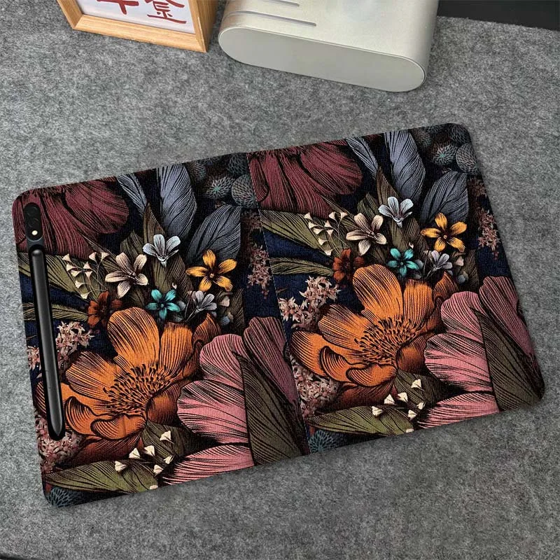 

Красивый блестящий чехол для Samsung Galaxy Tab S10 S9 S8 S7 FE Lite, мягкий, гибкий, с поддержкой, чехол для планшета, подарок