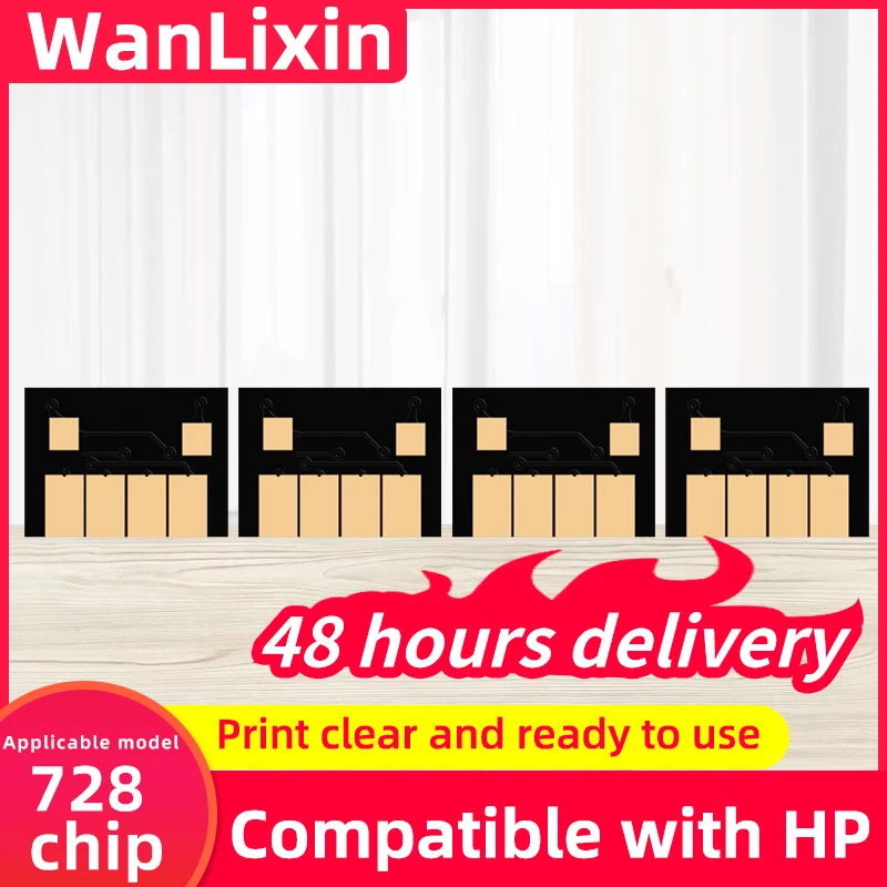 

300 мл для HP 728 728XL чип картриджа с чернилами HP728 XL для принтера HP DesignJet T730 T830 F9J68A F9J67A F9J66A F9J65A F9K17A чип