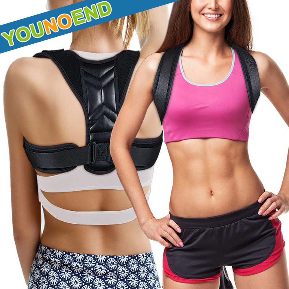 Adjustable Back Posture Corrector Belt Back Support Corset for Kyphosis Correction Neck Shoulder Back Pain Relief Body Reshape