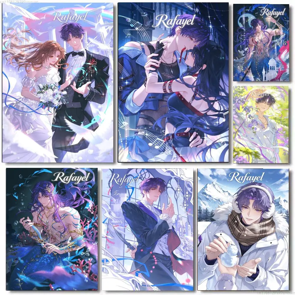 game Love and Deepspace Qi Yu Trendy Classic HD Self-Adhesive Waterproof Art Poster Room Decor, New Arrival On Sale