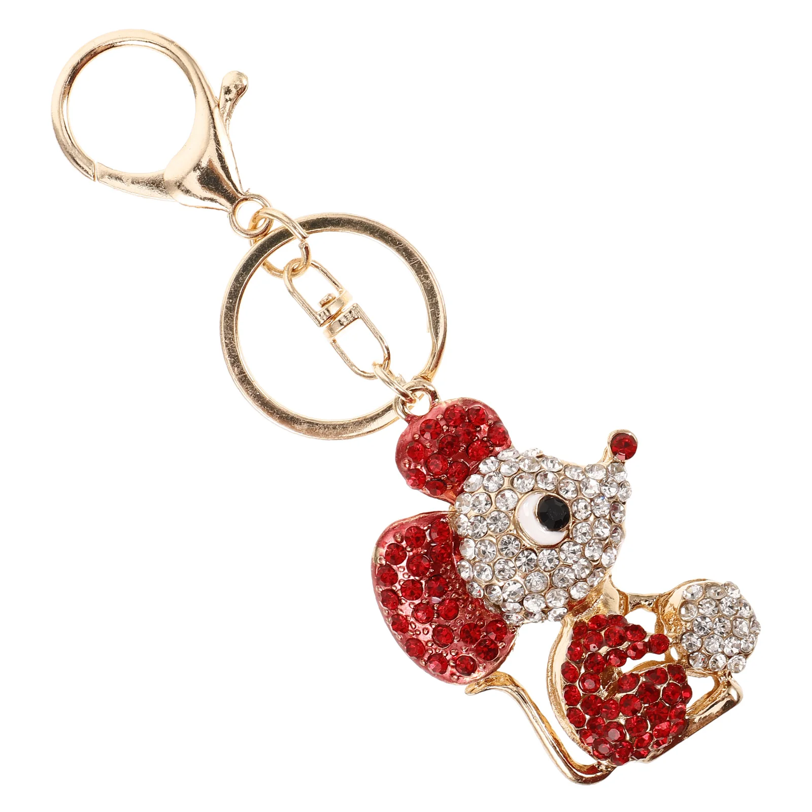 Car Key Chain Cute Mini Bling Purse Pendants Backpack Charms Keychains Bulk Miss
