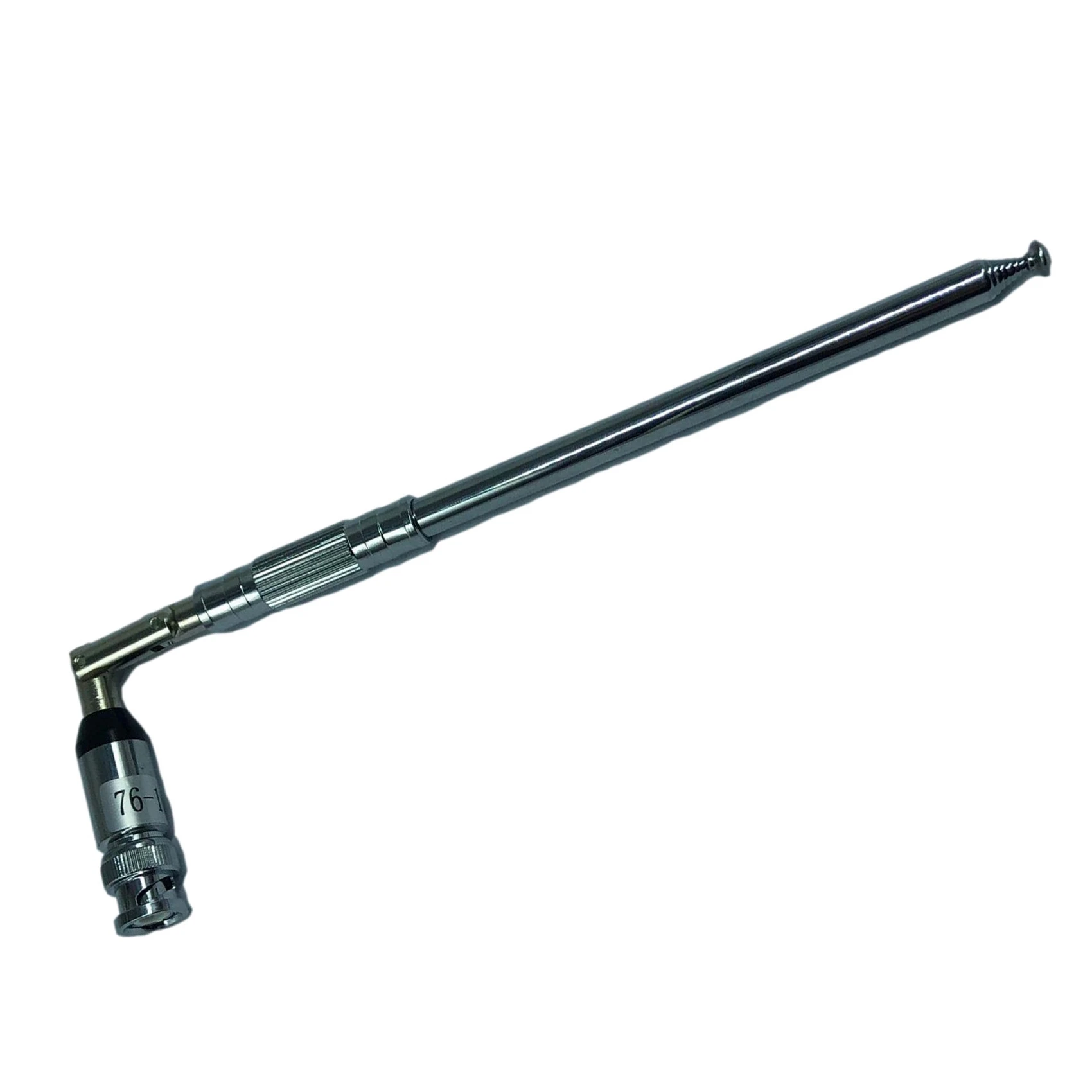 เสาอากาศแบบยืดหดได้ FM, เสาอากาศทดแทนวิทยุ เสาอากาศ BNC 76-108MHz สําหรับทีวี AM FM วิทยุสเตอริโอตัวรับสัญญาณ