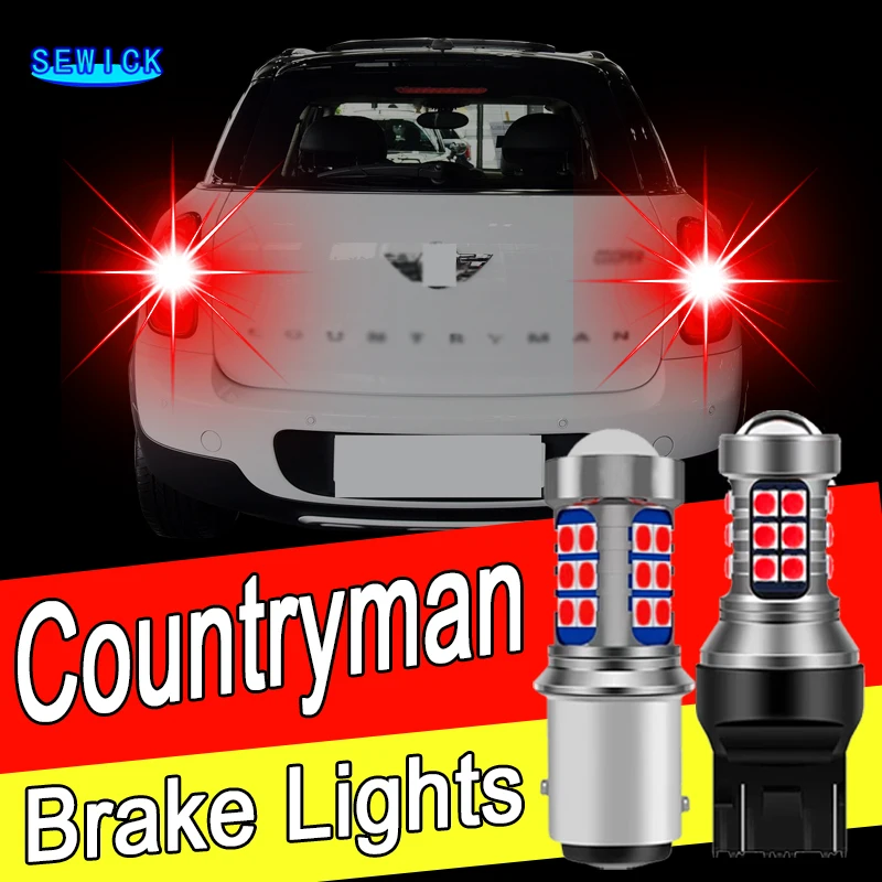 2pcs LED Brake Light Bulb Accessories For Mini Cooper Countryman R60 2010 2011 2012 2013 2014 2015 2016