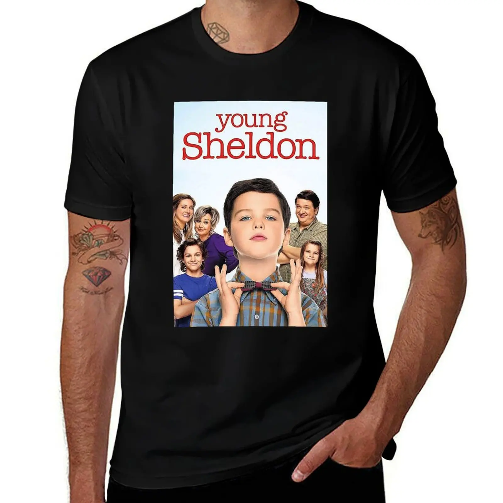 Young Sheldon T-Shirt Casual Loose Fit Summer Tee Shirt T-Shirt