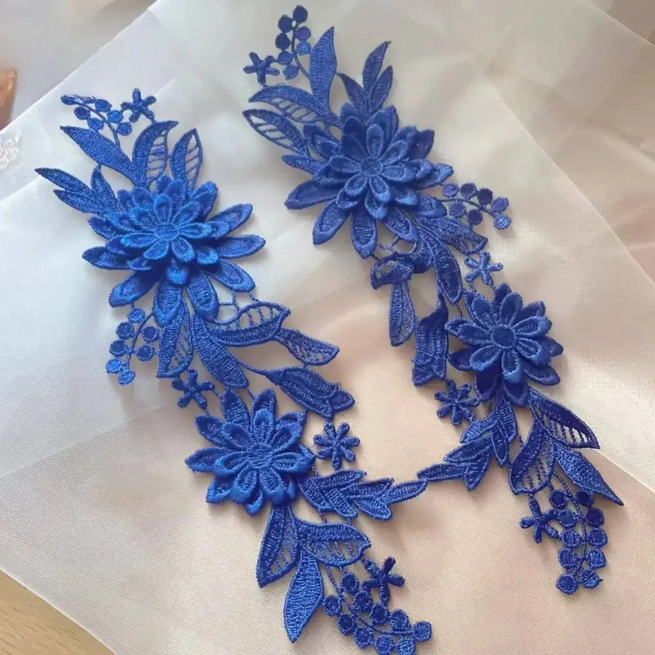 10pc High Quality Soluble Exquisite Lace Flower DIY Bridaltiara Wedding Shoes Wedding Dress Decoration Materials Accessories