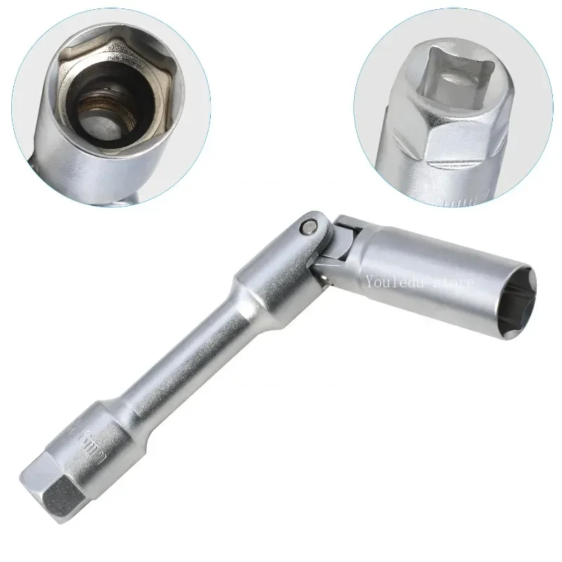 

Удлиненная втулка Шестиугольная полая, электрический гаечный ключ Универсальная втулка Внешняя шестиугольная втулка для снятия свечей зажигания Немагнитная