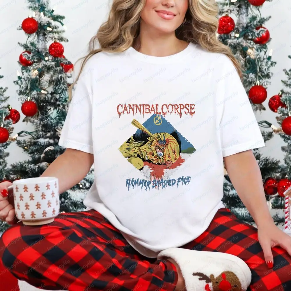 Cannibal Corpse - Adult Humorous Casual Fashion Fun Crazy Neutral Classic Short-Sleeved T-Shirt for Both Men and Women