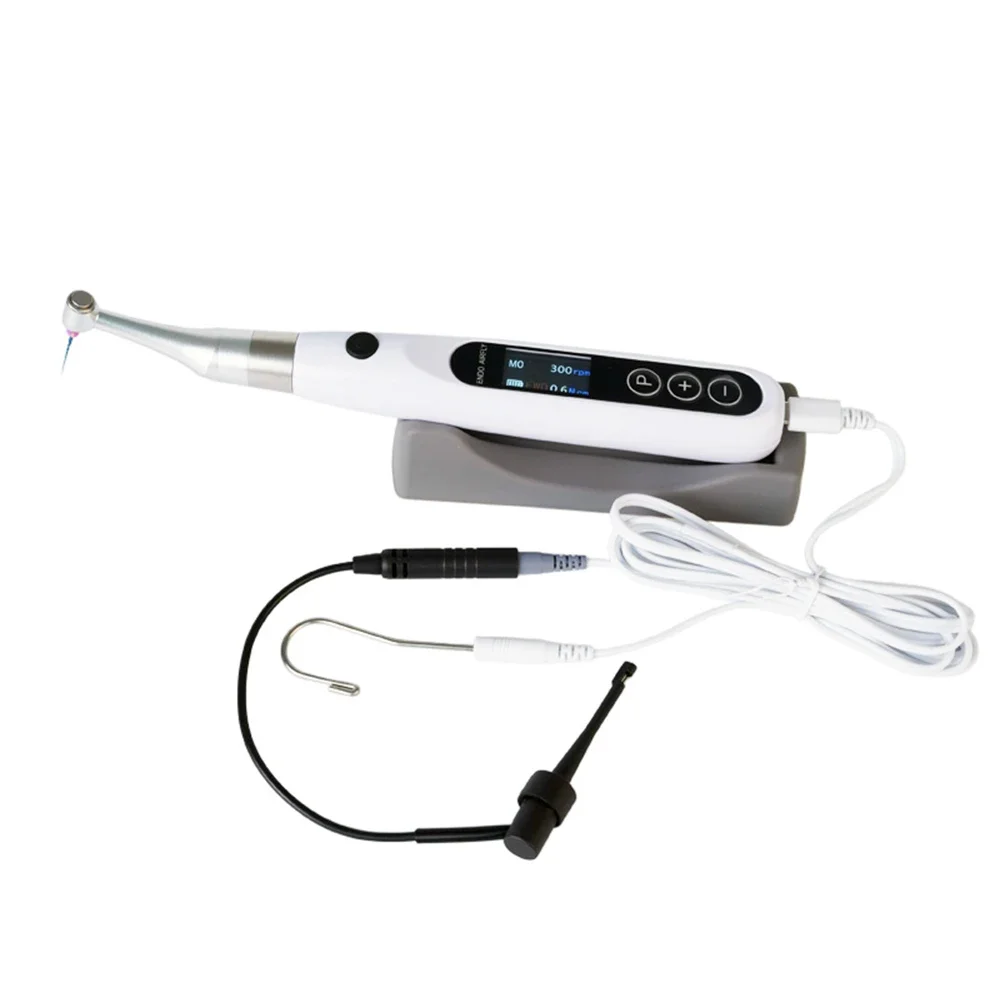 Dentals Endo Motor Built in Apex Locator Wireless Endo Motor with16:1 Contra Angle Handpiece for Root Canal