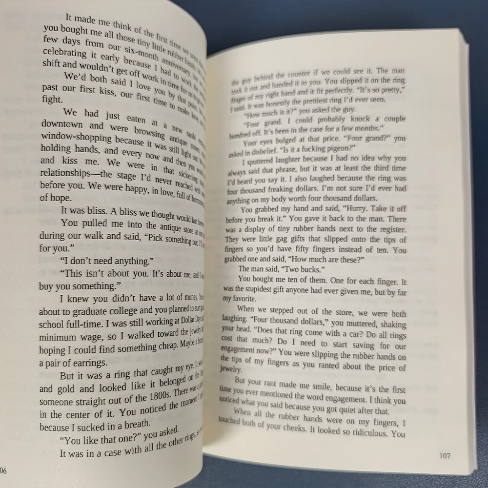 تذكير له كولين هوفر رواية حب كتاب غلاف عادي باللغة الإنجليزية
