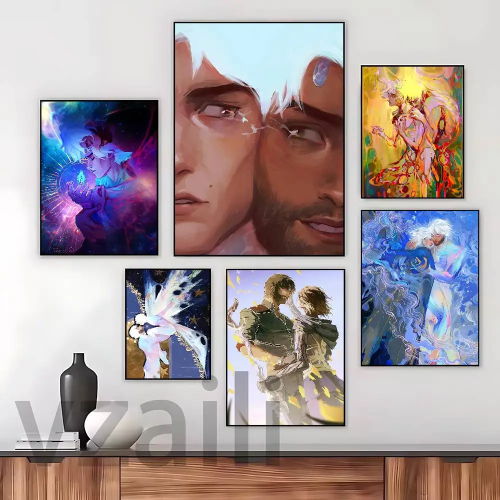 JayVik A-Arcane Wall Art Poster Print Wall Decor for Living Room Bedroom Home Decoration