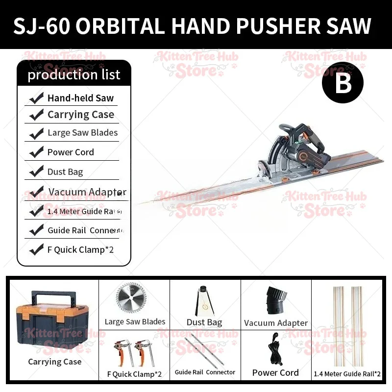 Circular Saw Rail Guide  Brushless Rail Saw and 2 Aluminum