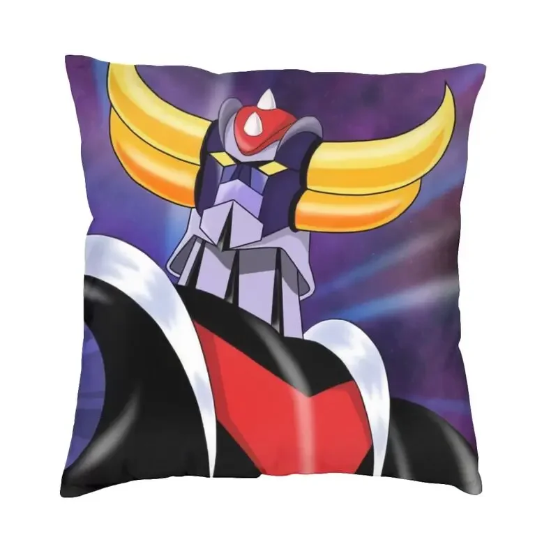 Goldorak Grendizer Pillow Case 40x40cm Home Decorative Fashion Anime UFO Robot Goldrake Outdoor Cushions Square Pillowcase