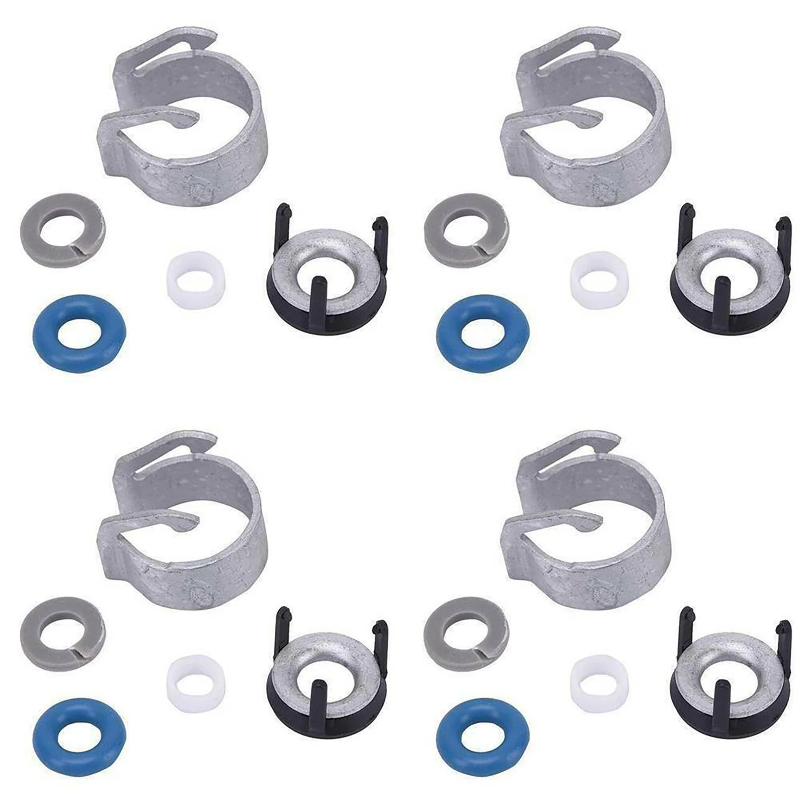 4 Set 06H998907A For Volkswagen Car Fuel Injector O-ring Seals Repair Kit Replacement For Audi A3 A4 A5 A6 Q3 Q5 Car Accessories