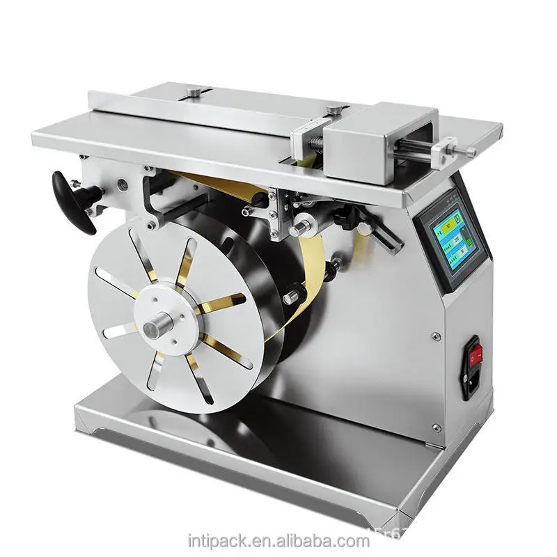 

Машина для этикетирования под прямым углом для прозрачных защитных этикеток, угловая этикетировочная машина для трансграничной электронной торговли