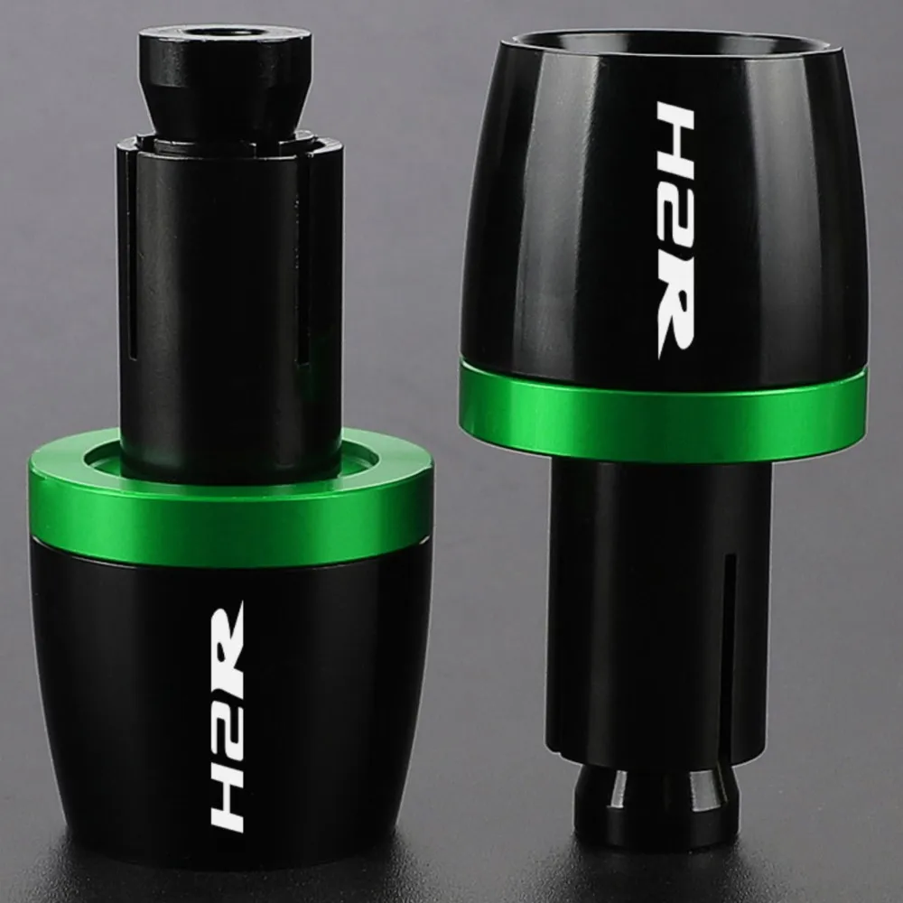 

Motorcycle For KAWASAKI H2R 2015 2016 CNC FIT H2 R H 2R Handle Bar Handlebar Grips Cap End Accessories handle Plugs cap Hornet