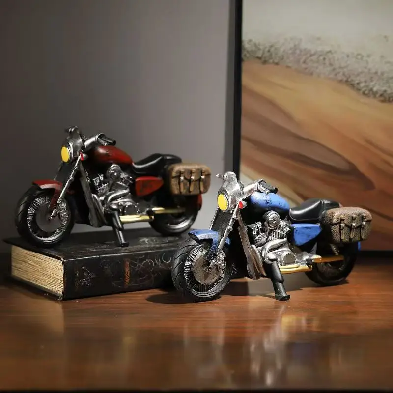 Vintage Car Model Decorations Creative Home Decor For Living Room Study Desktop Wine Cabinet Small Ornamental Items