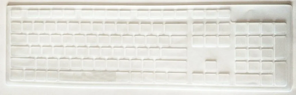 Custom Fit Keyboard Skin Protector for Dell KB216P/KB216T/KM636 Models