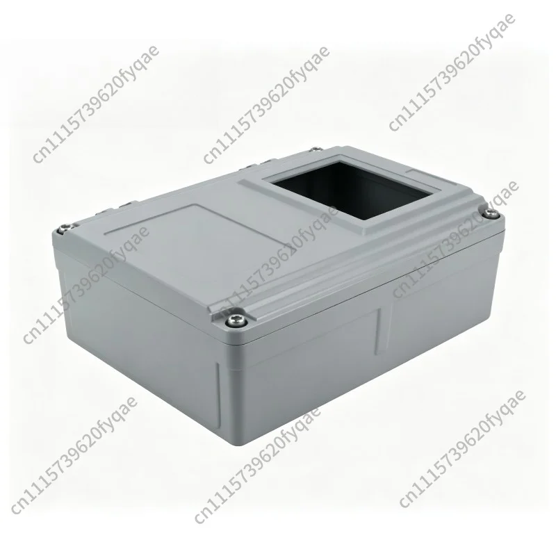 Instrument chassis, housing with display window, clamshell cast aluminum waterproof box FA15-1:250 * 185 * 88MM