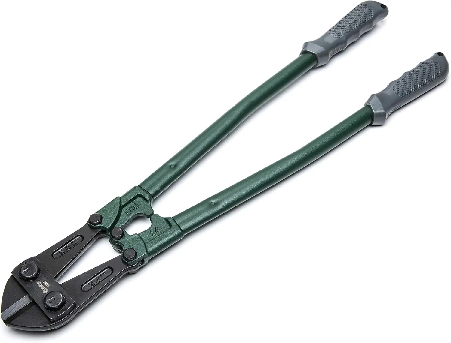 

Heavy-Duty 24-Inch Cutters with Alloy Steel Jaws, Center Cut Jaw Style, and Green Ergonomic NonSlip Handles - ST93505U