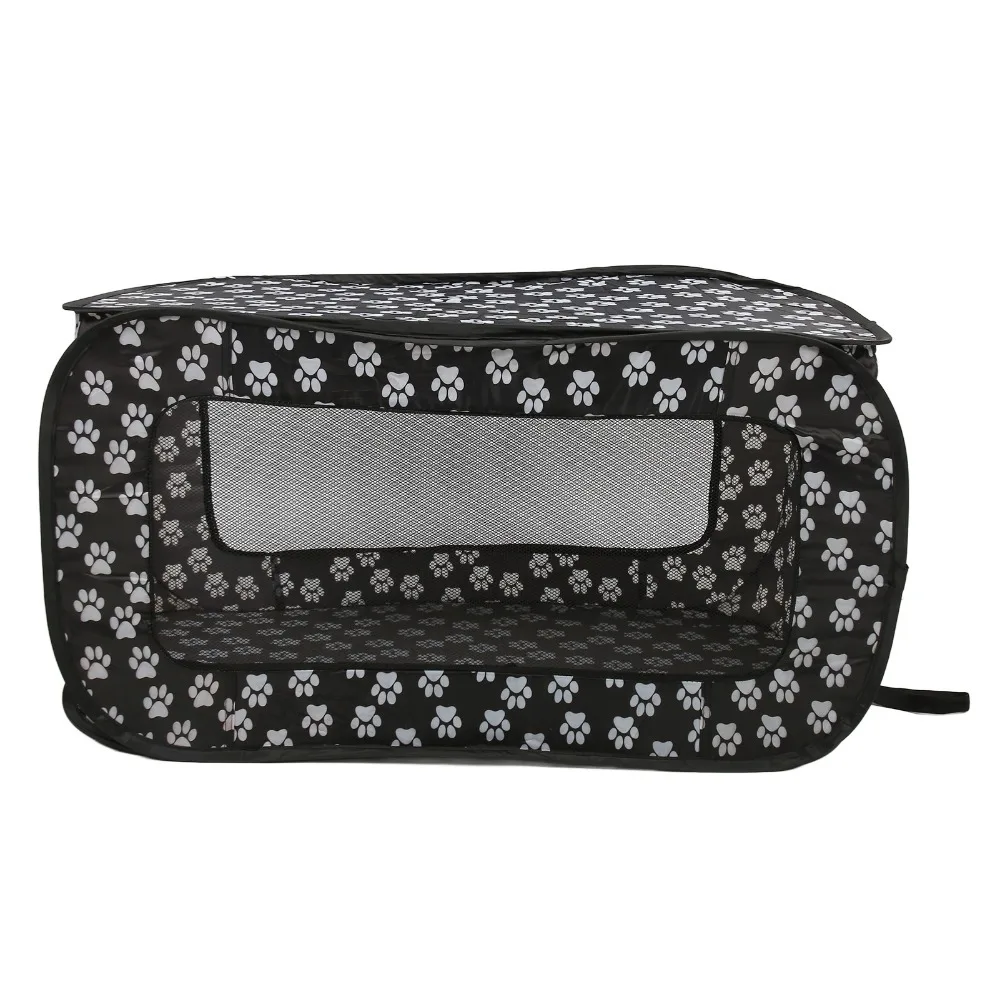Indoor Outdoor Use Foldable Pet Tent Rectangular Lightweight Pet Playpen Sturdy Breathable Cat Maternity Room Home Rest