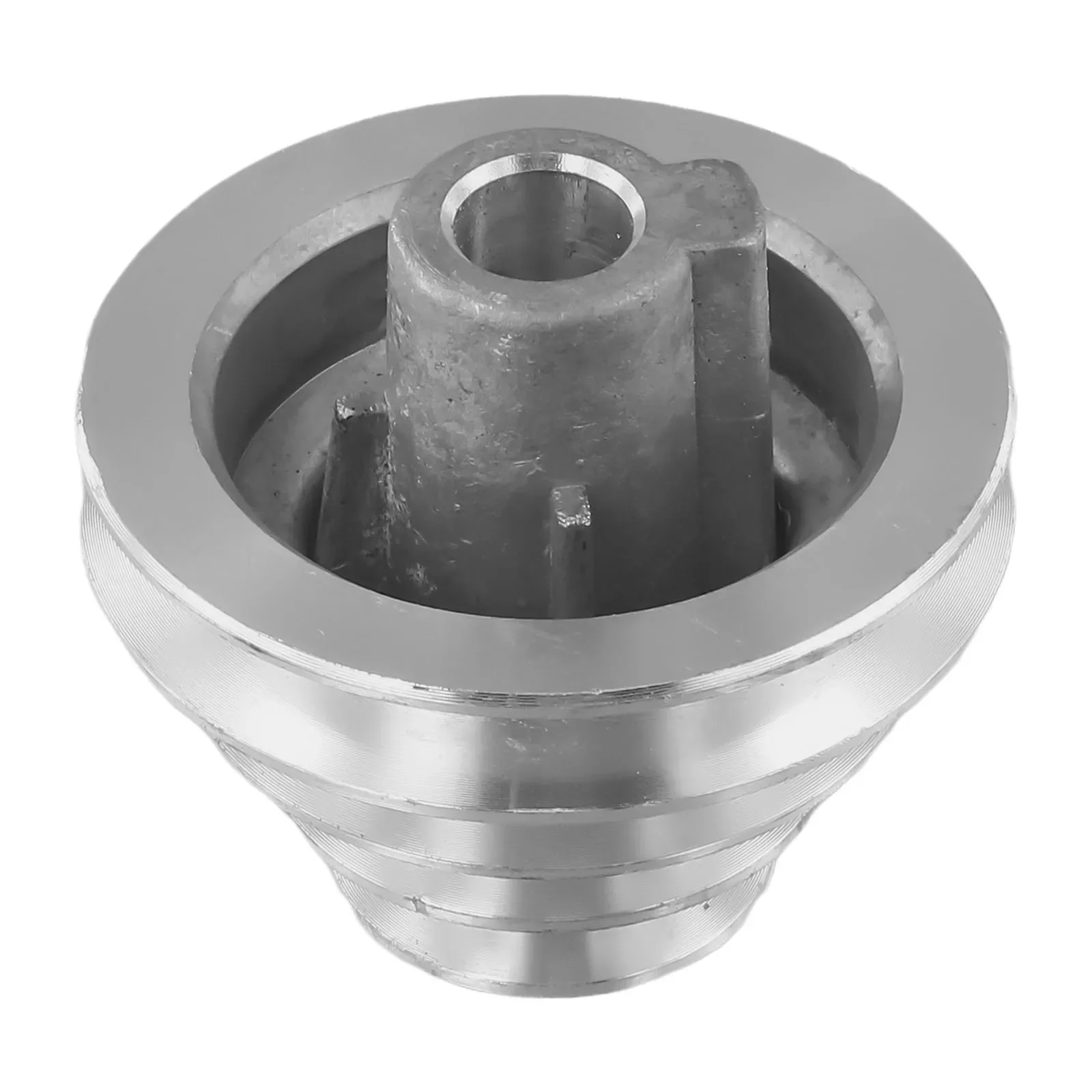 Silver Pagoda Pulley Wheel for Z4116 Drill Press Made of Aluminum Material Suitable for A type V shaped pulley timing belt