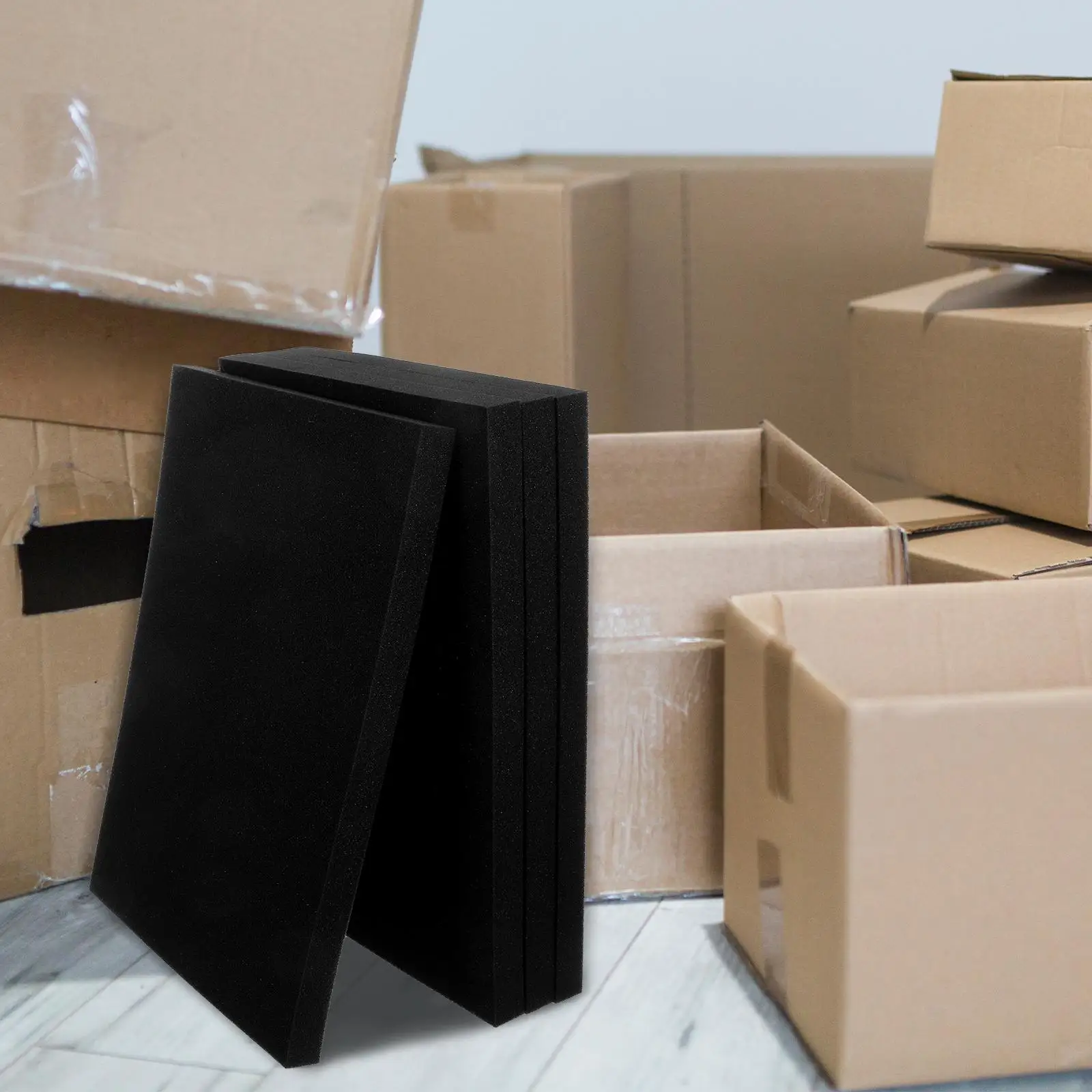 4 шт., упаковочные материалы из хлопчатобумажной пены с жемчугом, впитывающие упаковочные листы, защита для карт, доставка, пенопластовая вставка, набивка коробки