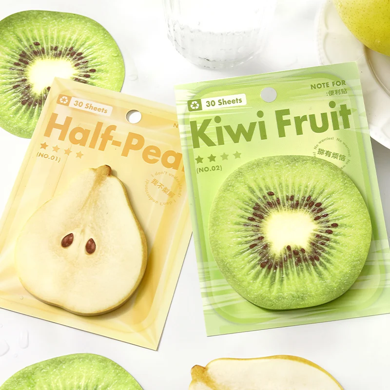 

30 листов Kawaii фрукты пищевой материал сообщение заметка DIY материал для скрапбукинга ручной работы творческий журнал эстетическая крафт-бумага