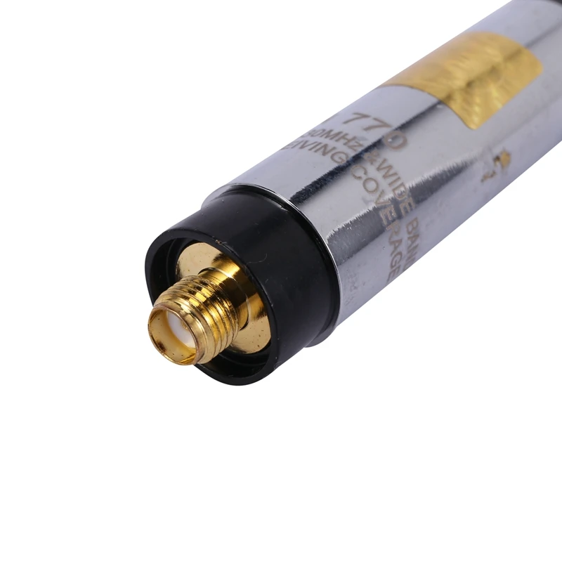 RH770 Dual Band 144/430Mhz High Gain SMA-Female Telescopic Antenna For BAOFENG UV-5R UV-82 BF-888S WALKIE TALKIE RH-770