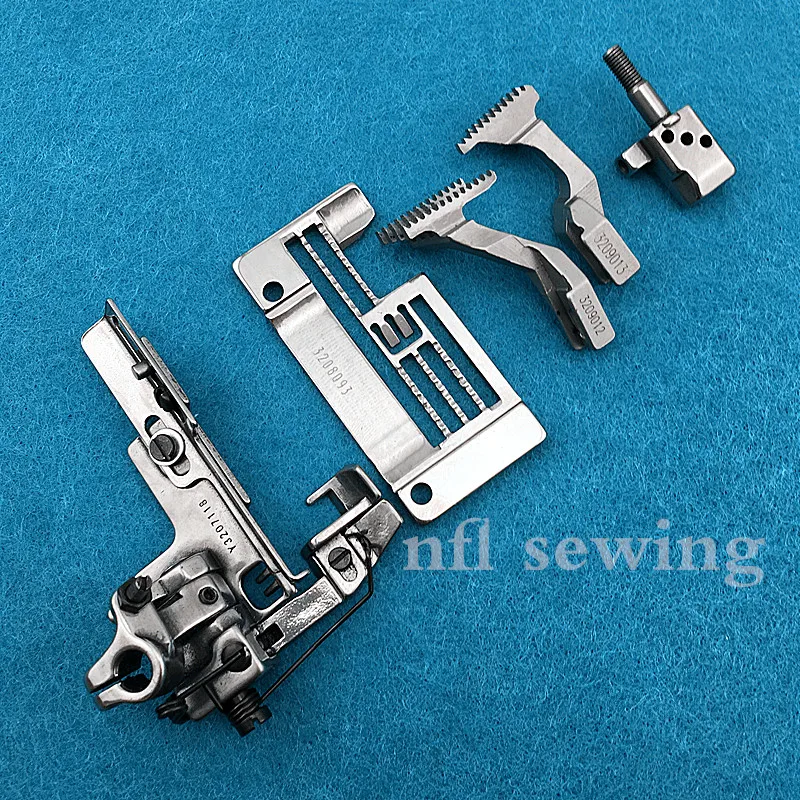 Yamato Knife Lace Sewing Machine 5.6 Right Knife Pin Position Press Foot 3207118 Pin Plate 3208093 3209013