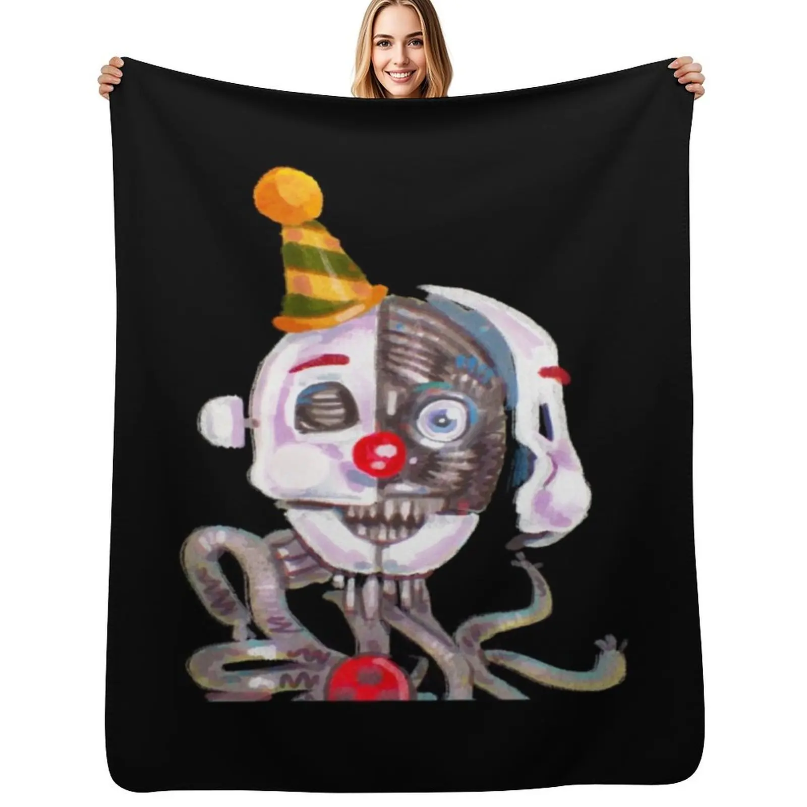 Ennard Throw Blanket Warm Accent Blanket for Living Room Decoration