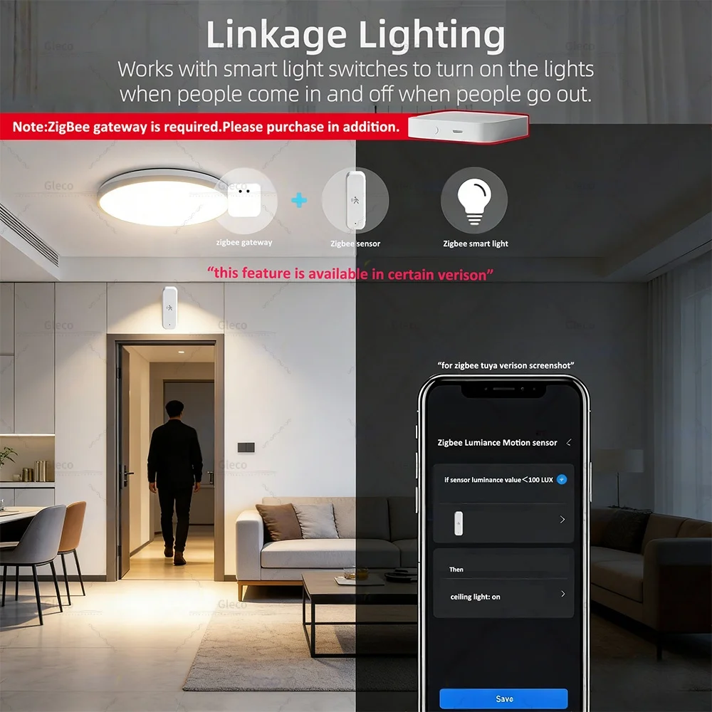 حساس حركة ذكي Zigbee Tuya