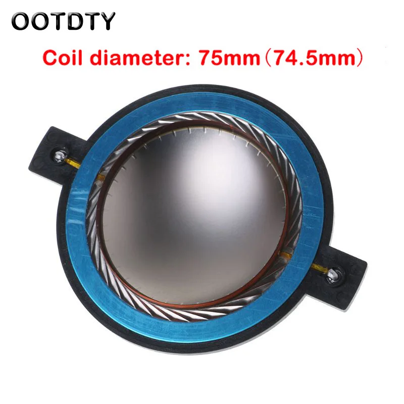 75mm/74.5mm Speaker Titanium Film Core Treble Voice Coil Reel -Tweeter Voice Coil DIY Speakers Accessory