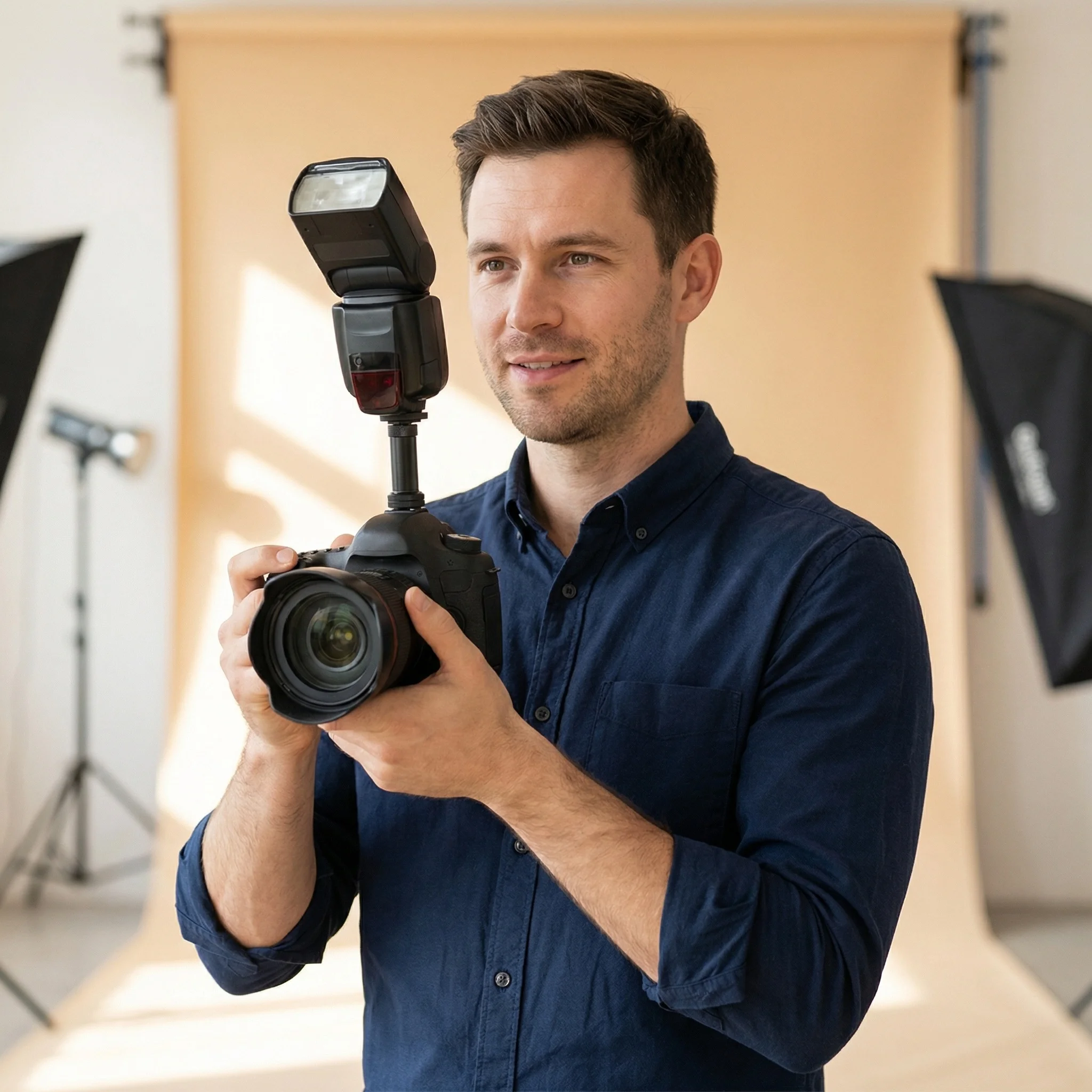 Aluminium-Verlängerungsstange mit Dual-Muttern und 1/4-Zoll-Halterung für Kamera, Live-Streaming, Studiofotografie, LED-Ringlicht-Halterung – Detail 14