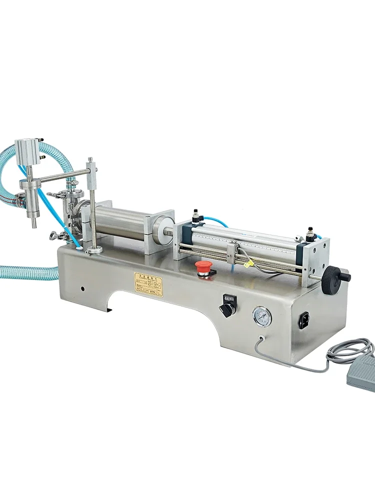 G1WY single head liquid horizontal pneumatic filling machine, automatic filling machine, laundry detergent single head liquid