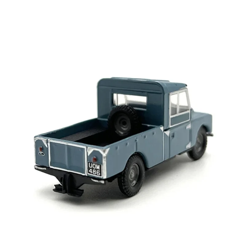 1:76 Scale Diecast Alloy Land Rover 109 Transport Vehicle Pickup Truck Model Classic Adult Collection Toys Gifts Static Display