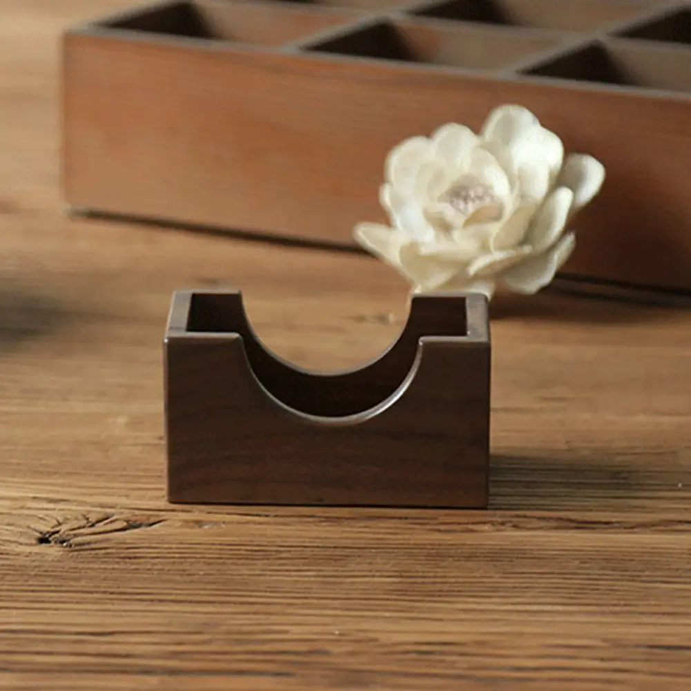 

6 шт./компл., чайная посуда, деревянная подставка в японском стиле, нескользящий круглый коврик для чашки с коробкой для хранения, изолированный коврик для столовых приборов в стиле ретро, кафе