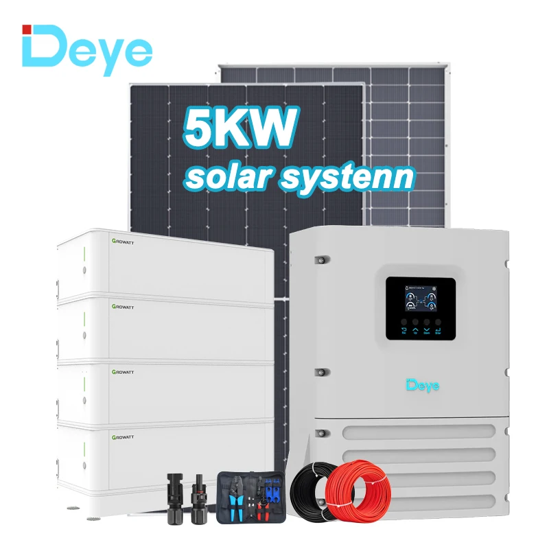 

Hybrid Solar Energy System Kit for House Complete 15KW 18KW 20KW Solar Panel Home Energy Solution