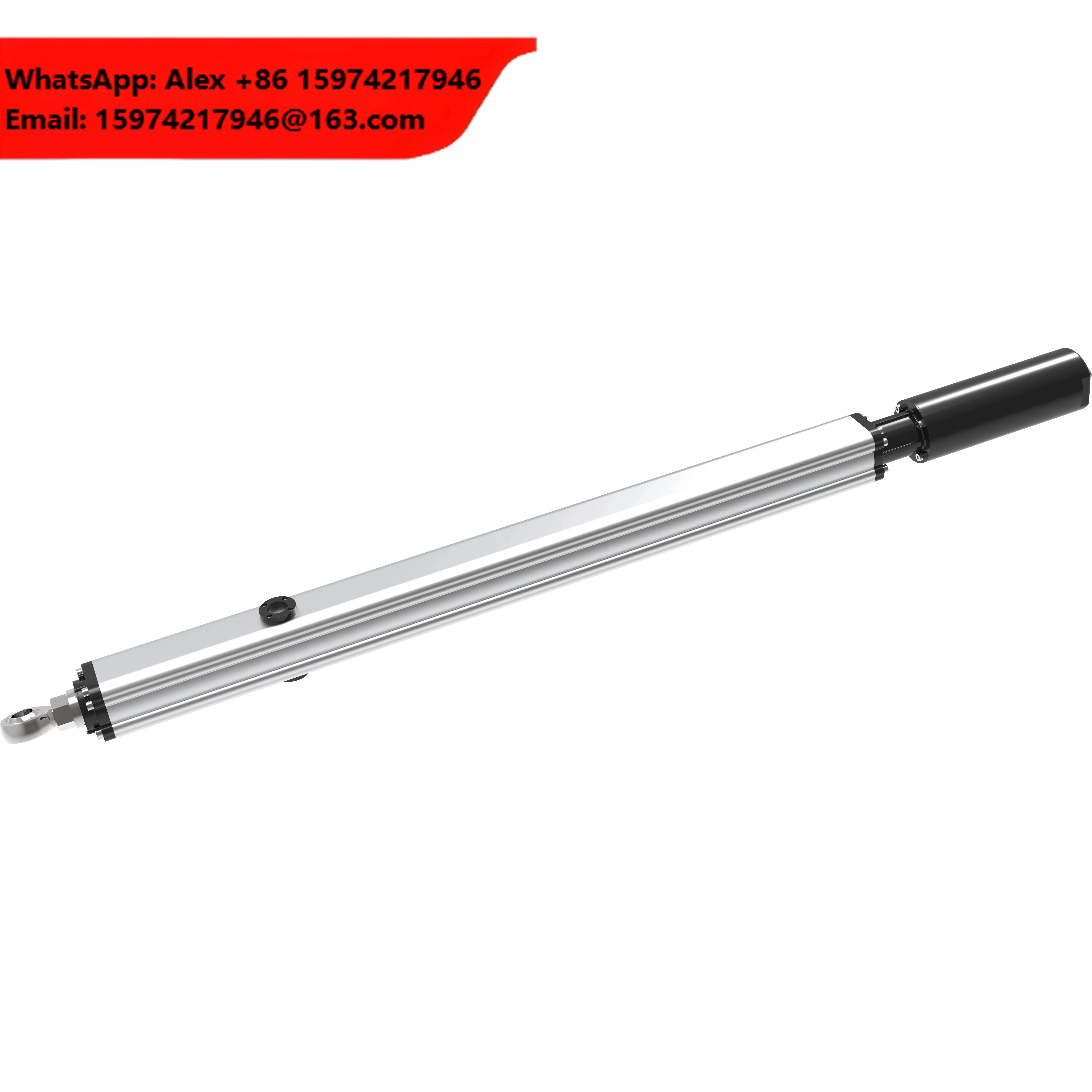 Customized 24V DC Motor Linear Actuator 46000N Heavy Duty IP66 Waterproof Brush Commutation For Electric Solar Panel Tracking