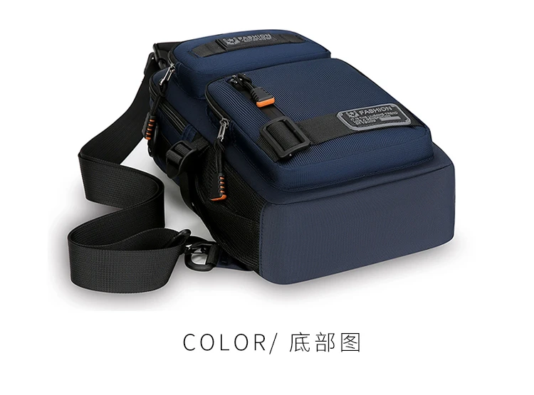 Mode männer Taille Packs Brust Tasche Hohe Qualität Oxford Umhängetaschen Für Männer Mode Lässig Männer Tasche Handtasche Männlichen Brust pack – Detail 33