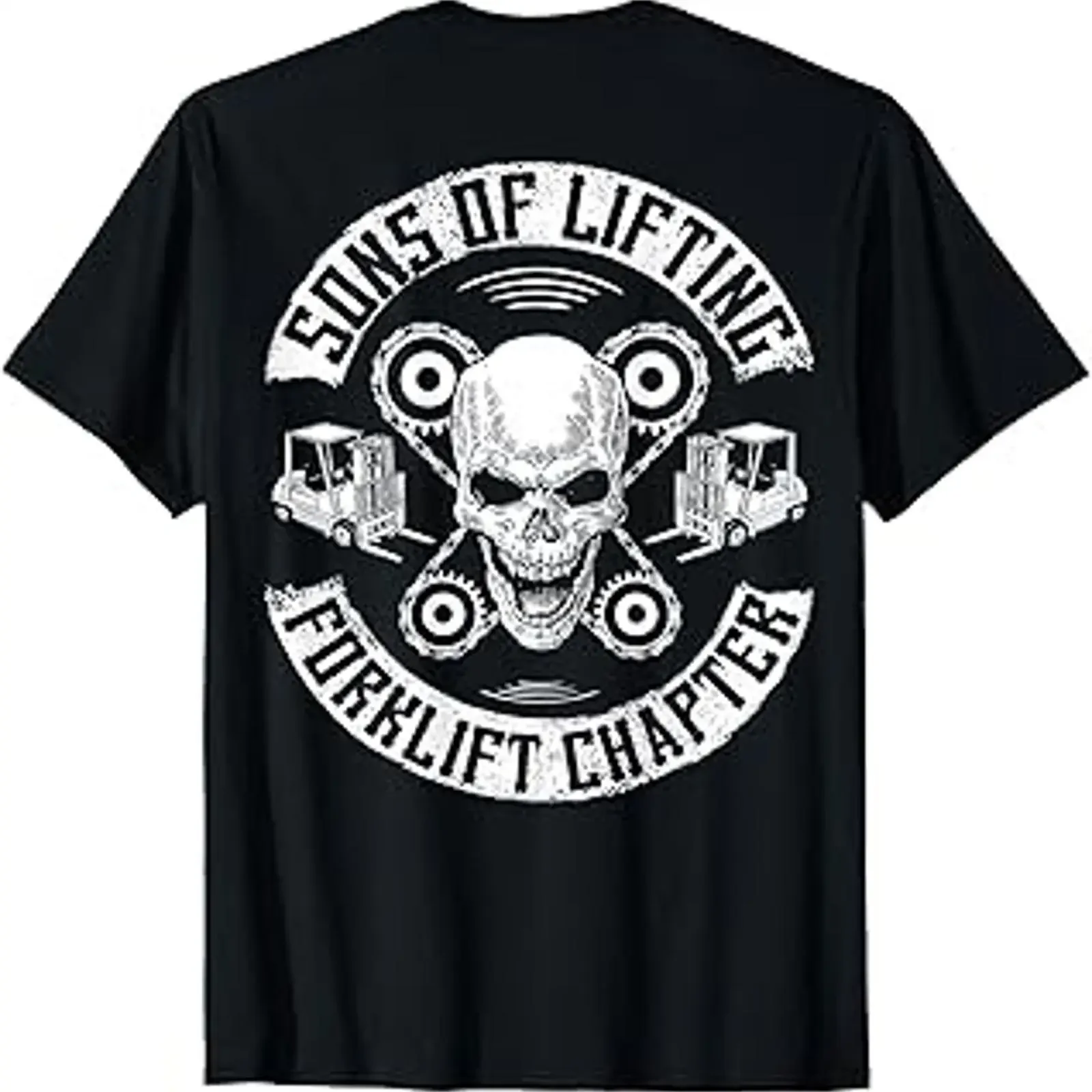 Forklift Operator Sons Of Lifting Driver T Shirt vintage Washed fashion Unisex Slightly Breathable Top For Everyday Wear