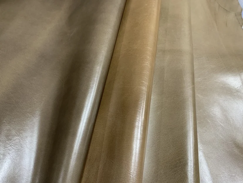 Little Lamb Leather, Mexico Color Oil Wax, Thickness 0.6-0.8mm, 2-3ft/sheet