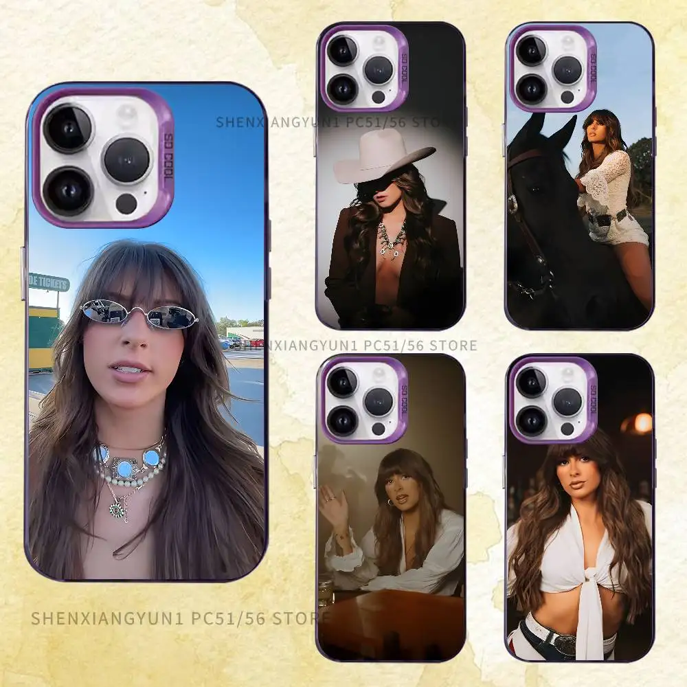 

E-Ella Hot Singer Langley Phone Case For IPhone 17 16e 16 15 14 13 12 11 Pro Max X XS MAX Back Cover