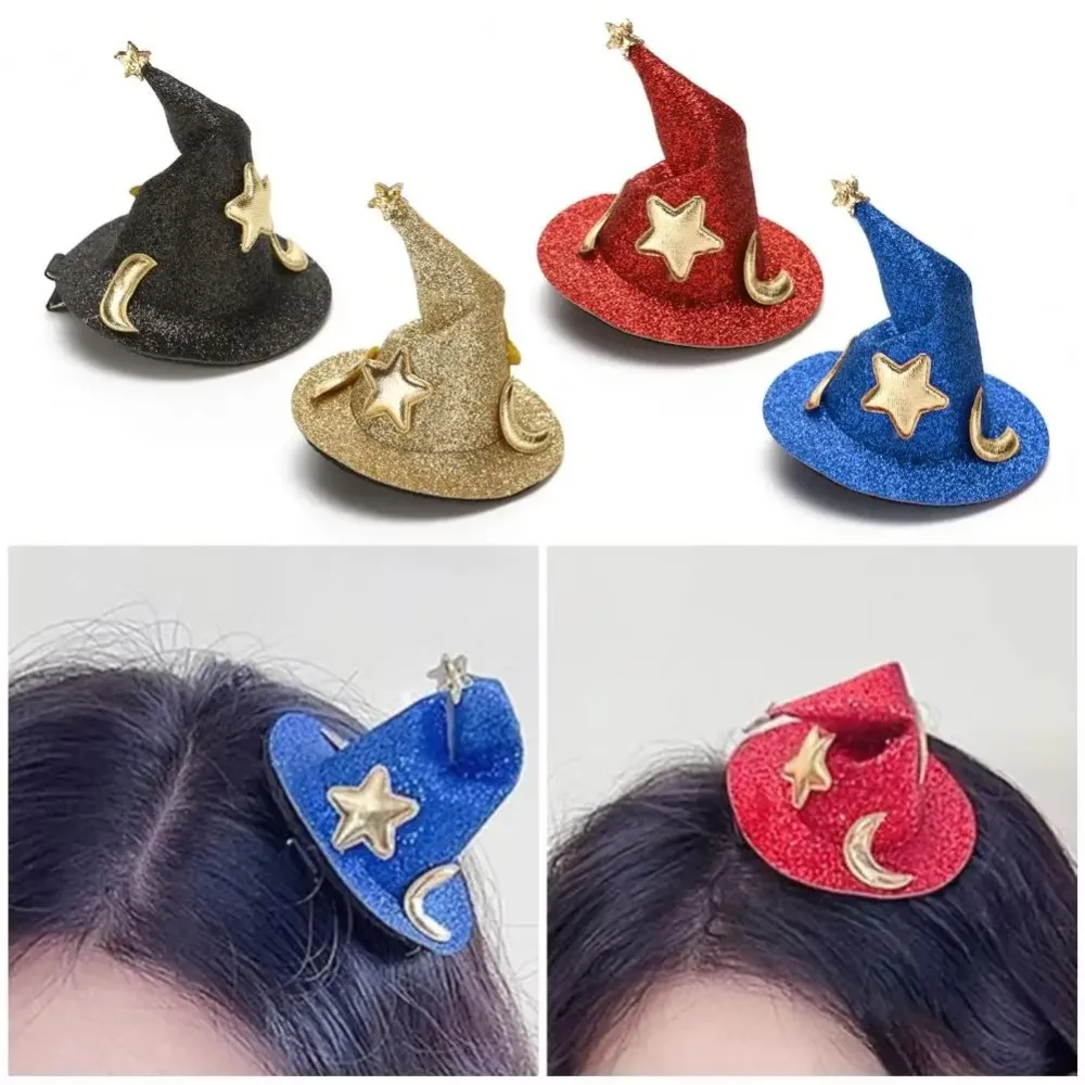 Head Accessories Women Hairpins Party Supplies Wizard Hat Wizardry Hat Headwear Costume Prop Halloween Witch Hat