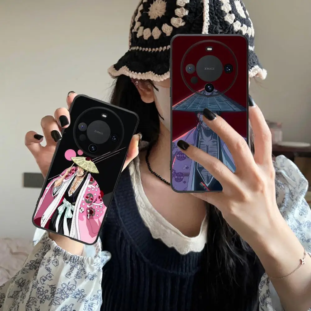 Funda de teléfono Bleach Kyouraku Shunsui para Huawei Mate 60 50 40 30 20 10 Pro Plus Lite E 5G Color funda protectora de lujo bonita