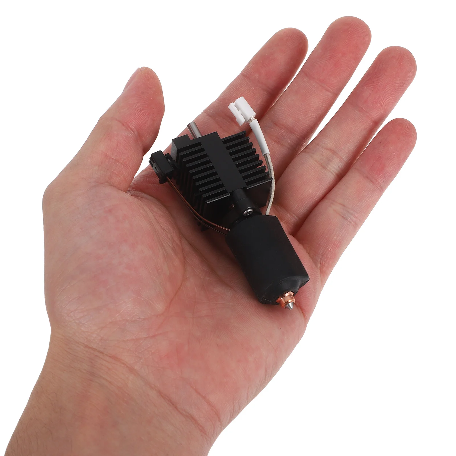 

Ceramic Hotend Kit with Heat Resistant Block Dual Metal Design High Flow Quick-Swap Nozzle for 3D Printer Precision Printing