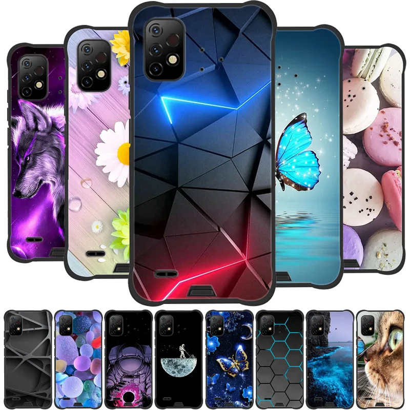 

For Umidigi Bison GT2 5G Case BISON GT 2 Pro Black Silicone Soft TPU Back Cover for UMIDIGI Bison GT2 Pro 5G Case Coque Bumper