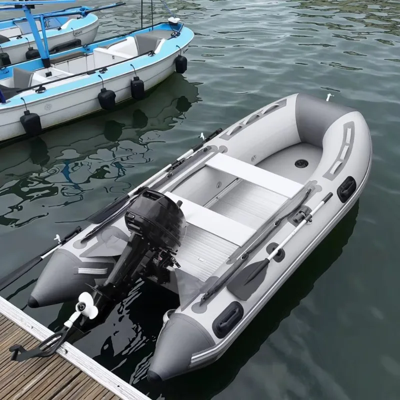 New Arrival Inflatable Rowing Boat Floor Inflatable Fishing Boat for Sale