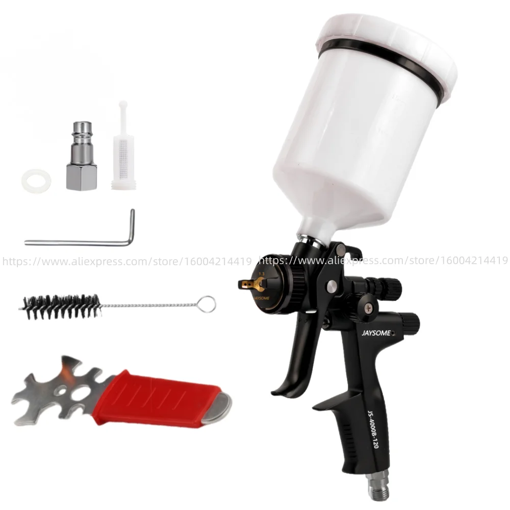 

Corrosion-Resistant 1.3mm Spray Gun 4000B HVLP Paint Spray Gun Air Paint Spray Guns For Painting Car Aerograph Repair Spray Gun