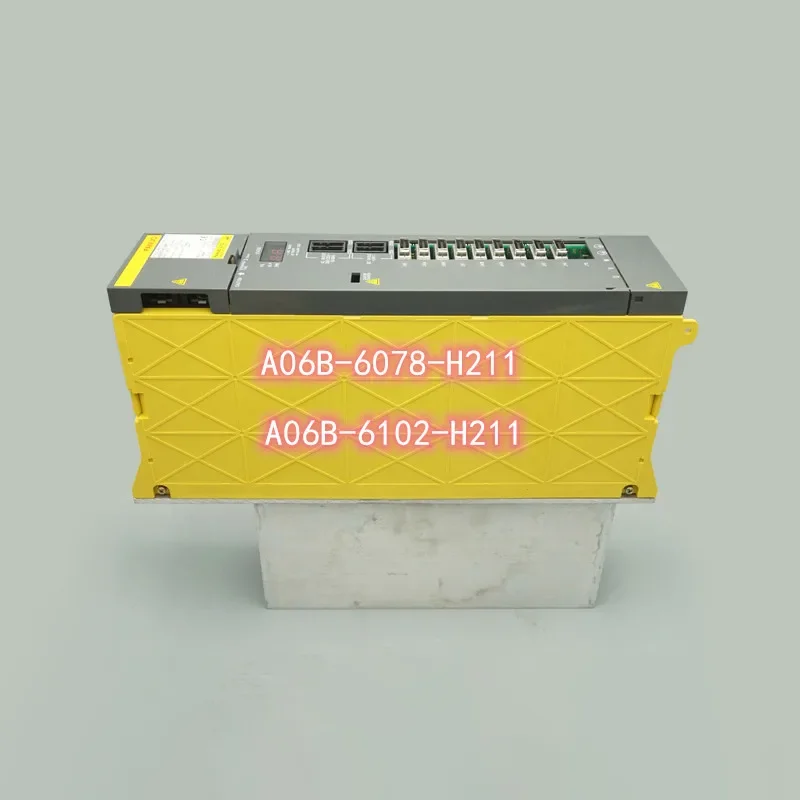 

A06B-6078-H211 USED Fanuc Servo Drive Amplifier Module for CNC SystemFunctional testing is fine