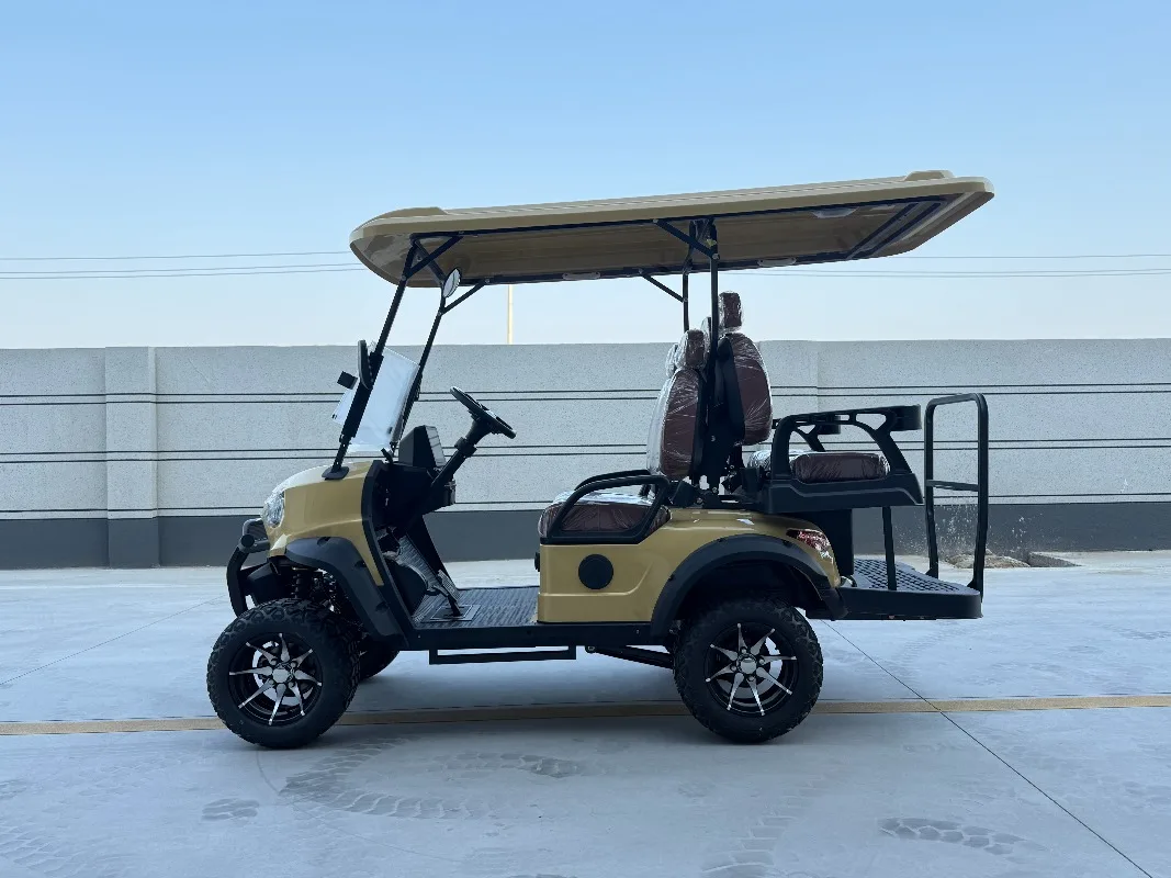 Airo Customizable Low-Speed Electric Golf Cart Model a 4 Seater Without Battery Multiple Color Options Left-Hand Drive 90km